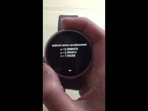 Android Wear Motion Sensors