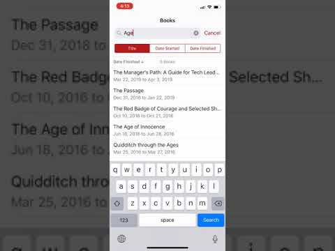 Reading Quantified, iOS Edition